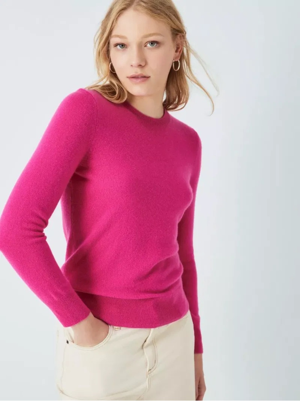 Zara, plain knit wool sweater